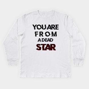 Dead star Kids Long Sleeve T-Shirt